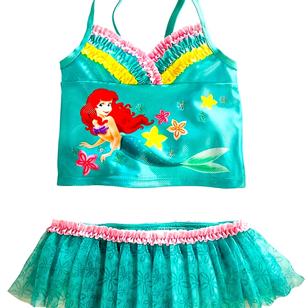 Disney girls bathing suit originally 55 dollars never worn